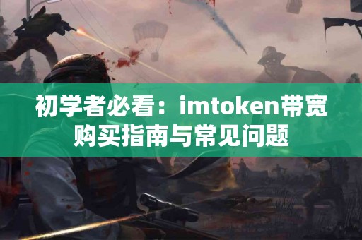 初学者必看：imtoken带宽购买指南与常见问题